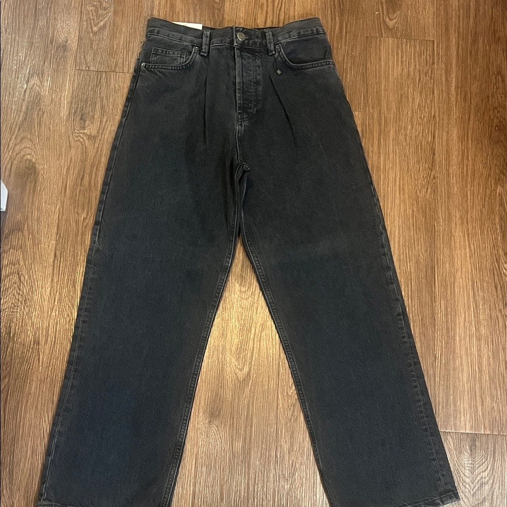 Zara women Wide leg Low rise Jeans